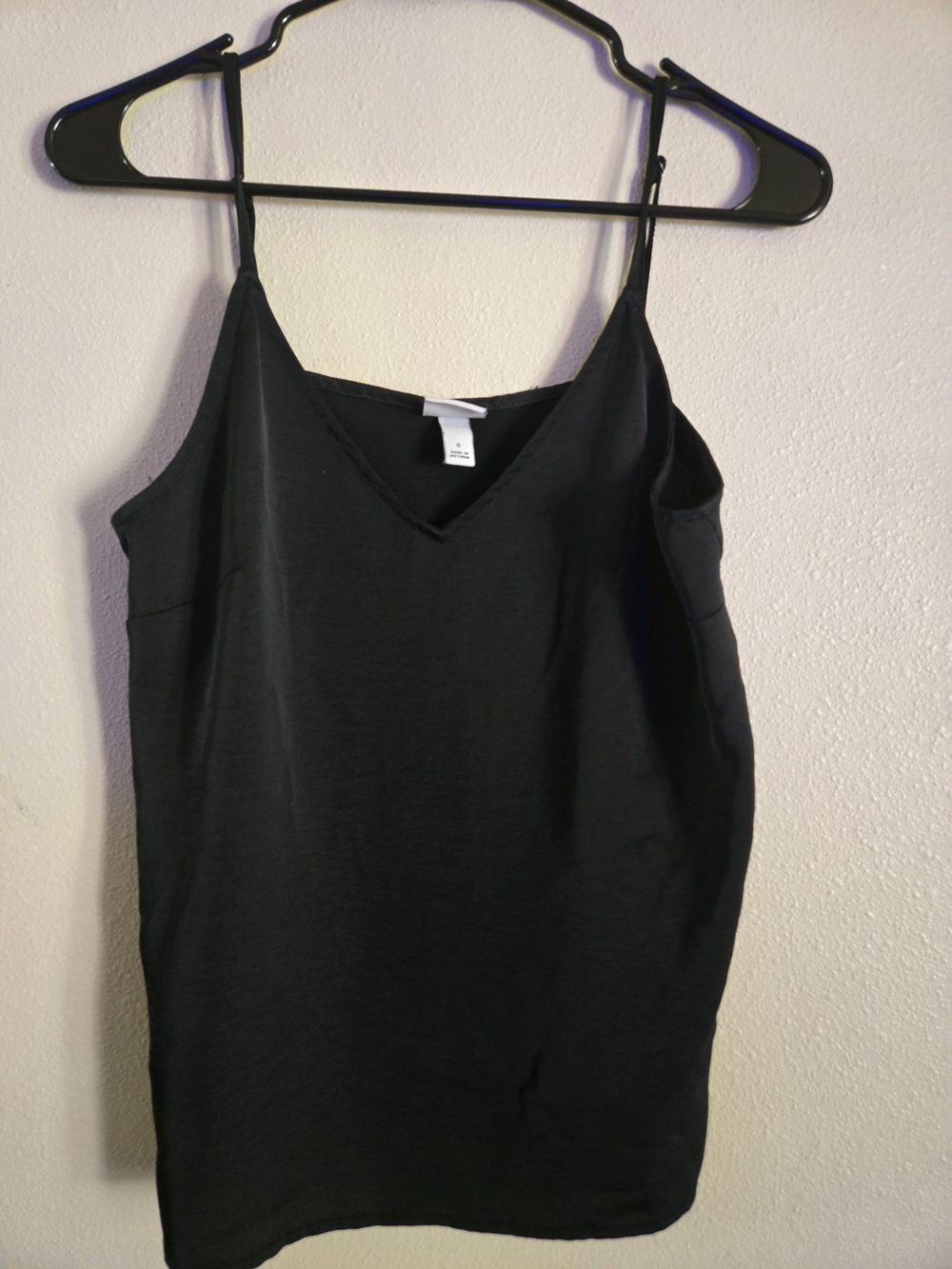 a new day Black V-Neck Spaghetti Strap Camisole